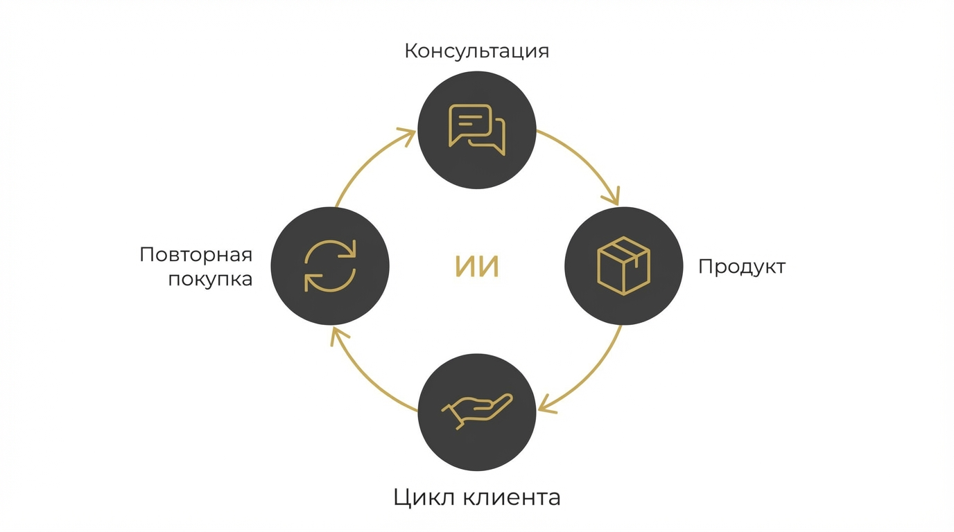 Жизненный цикл клиента в нутрициологии
